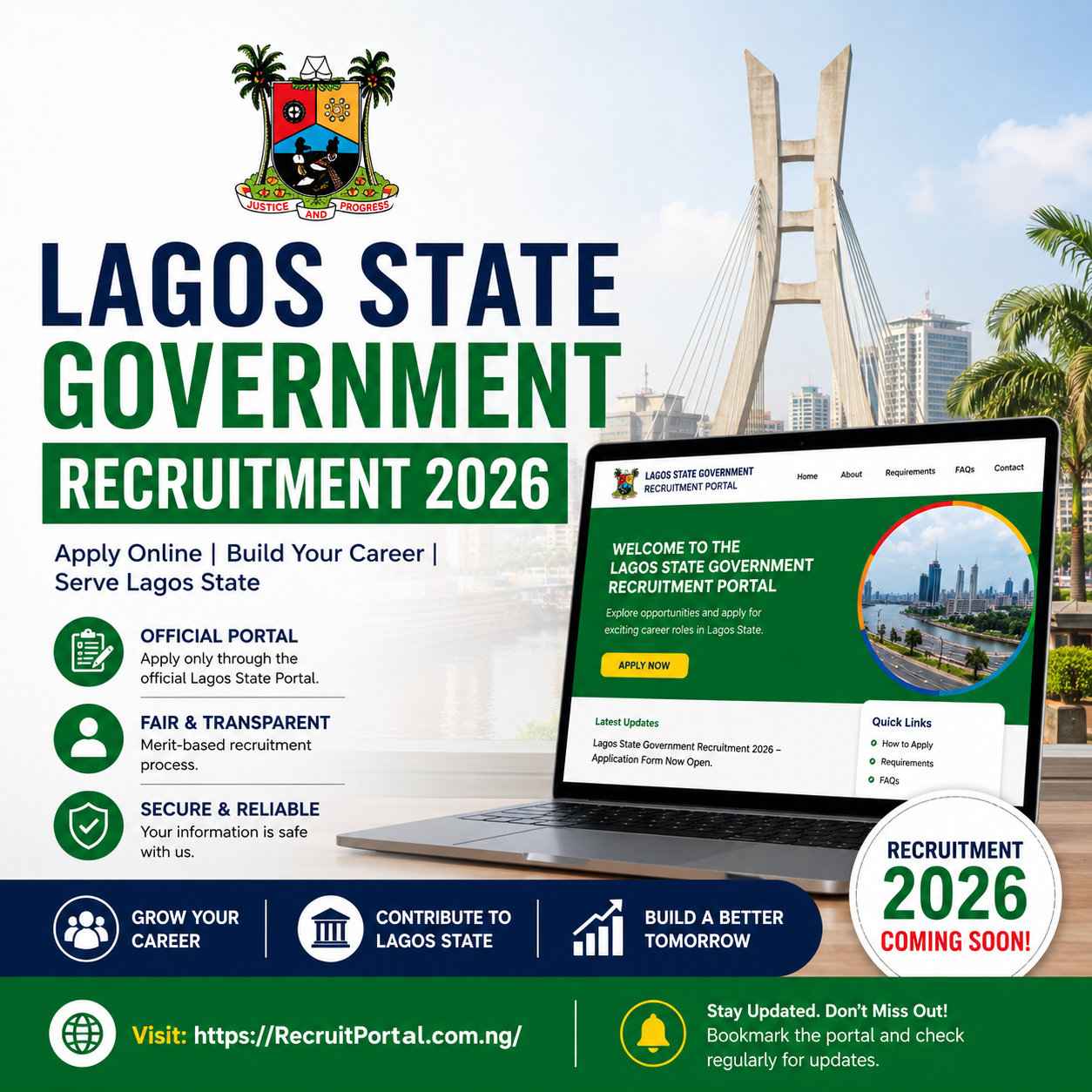 Lagos State government recruitment 2026 portal