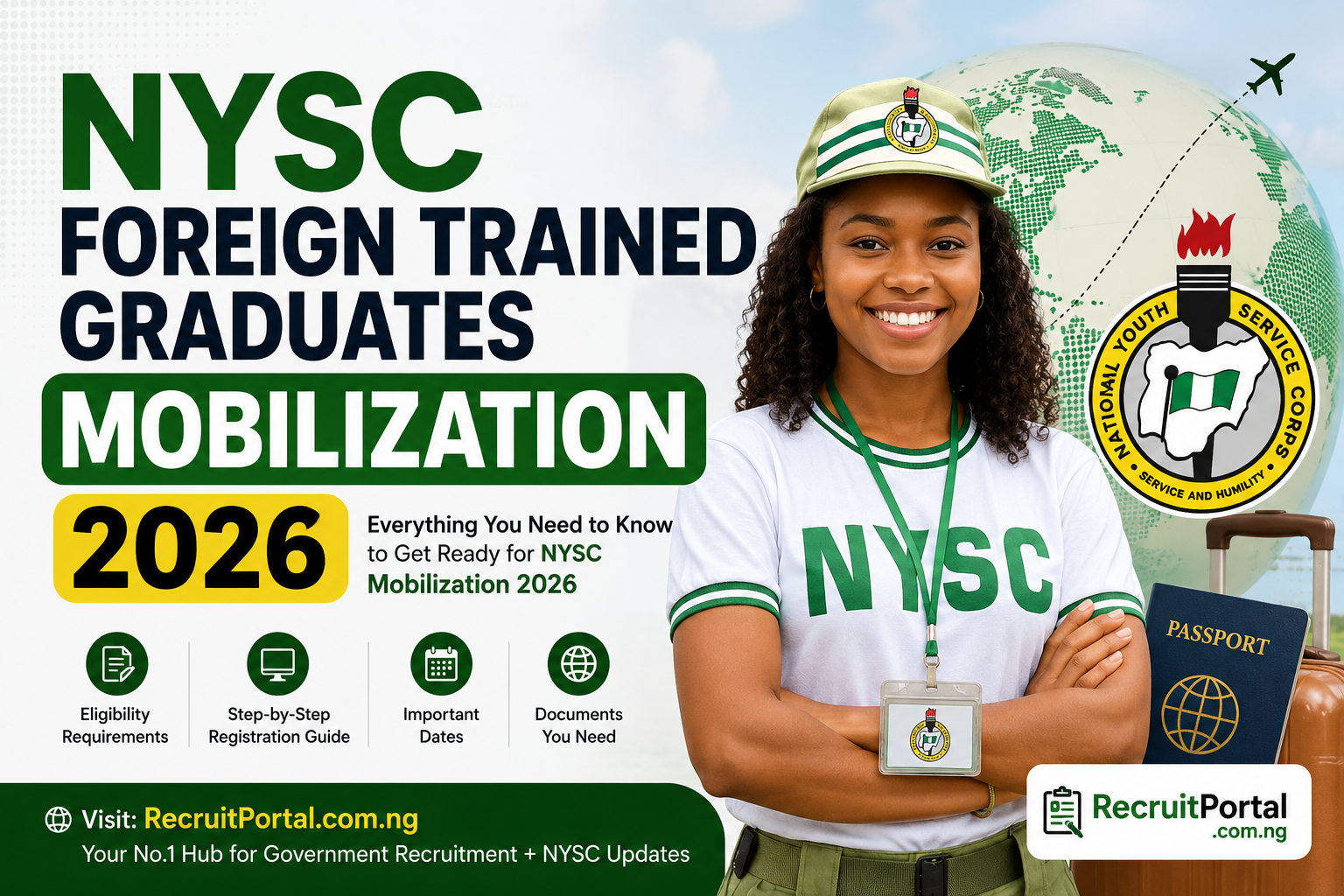 NYSC foreign trained graduates mobilization 2026
