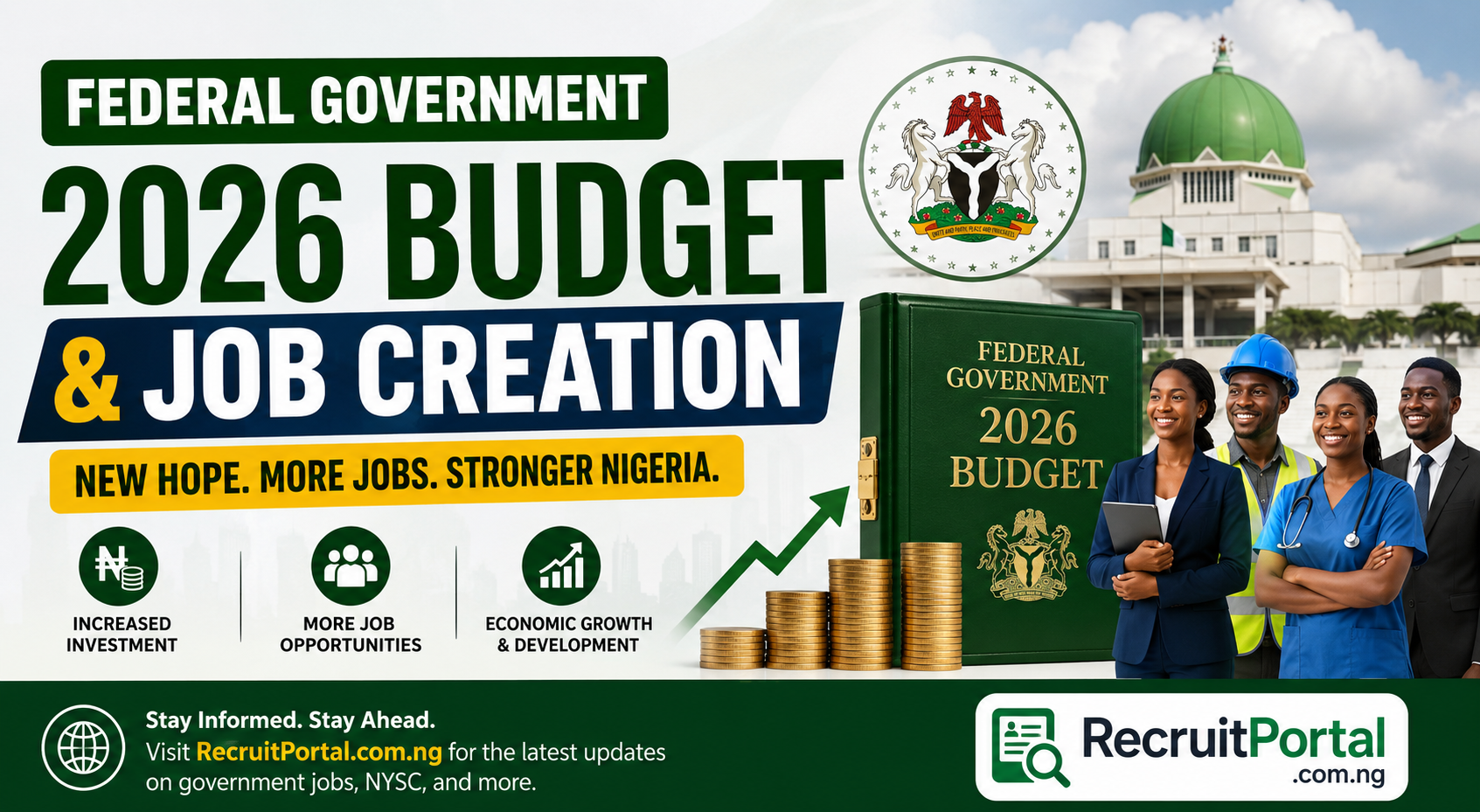 Federal government 2026 budget and job creation news